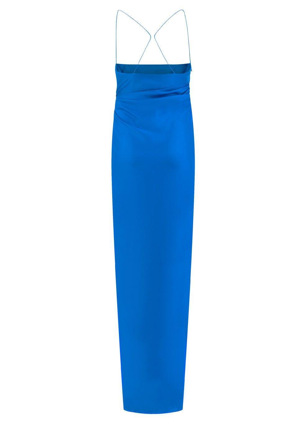 GAUGE81-Shiroi Faux Wrap Long Dress-