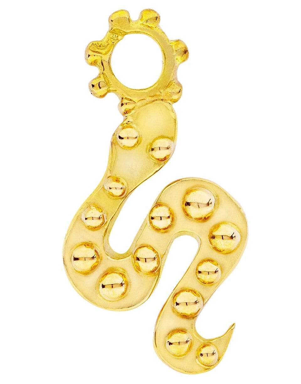 GAYA-Small Snake Charm-YELLOW GOLD