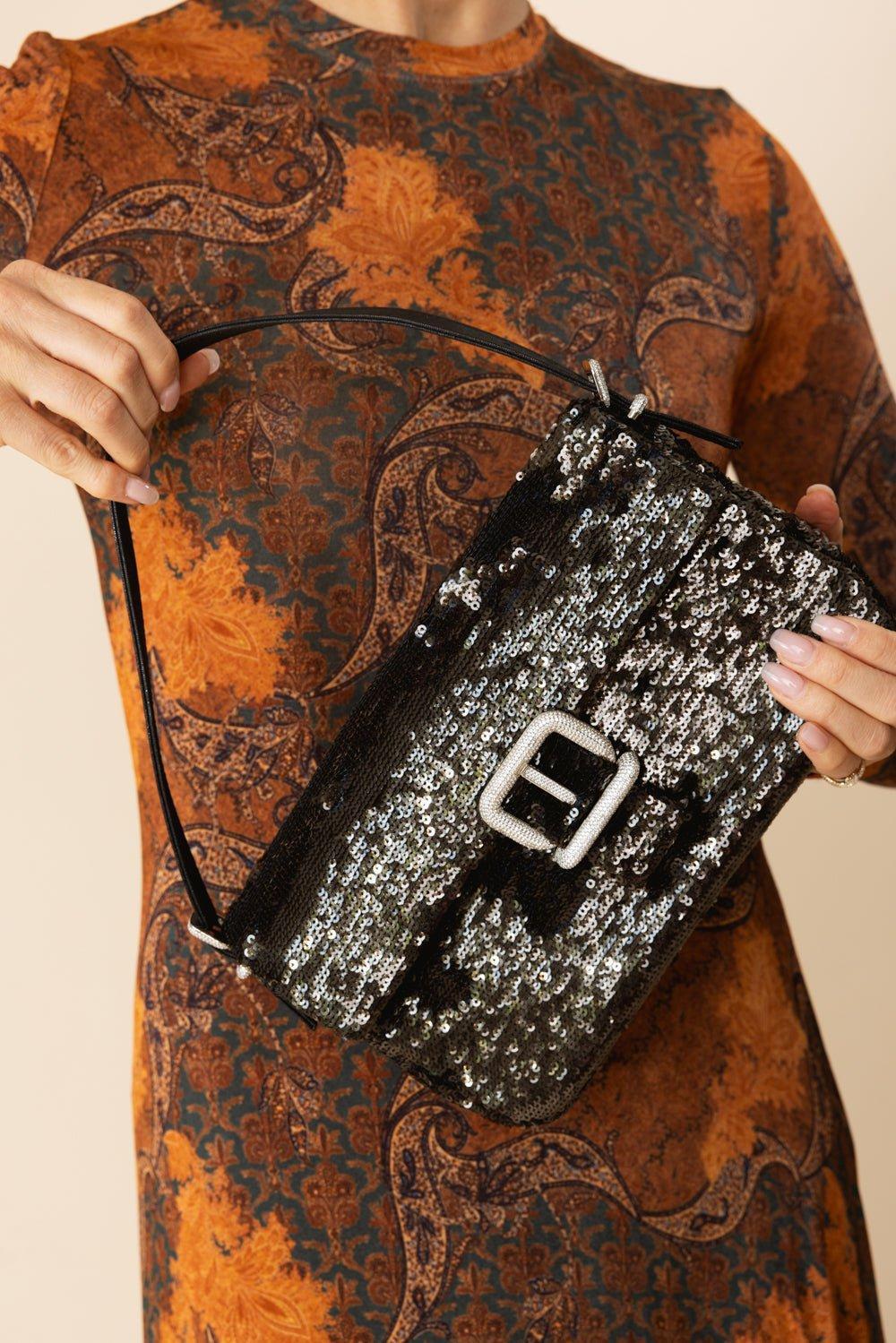 GEDEBE-Habibi Bag - Chrome-CHROME