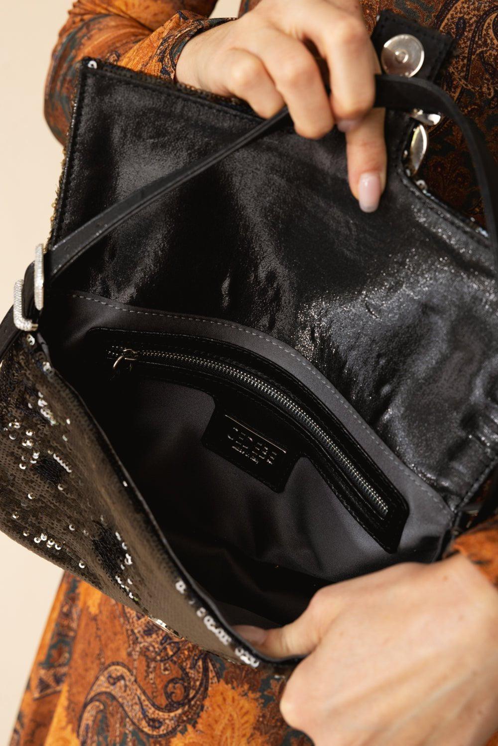 GEDEBE-Habibi Bag - Chrome-CHROME