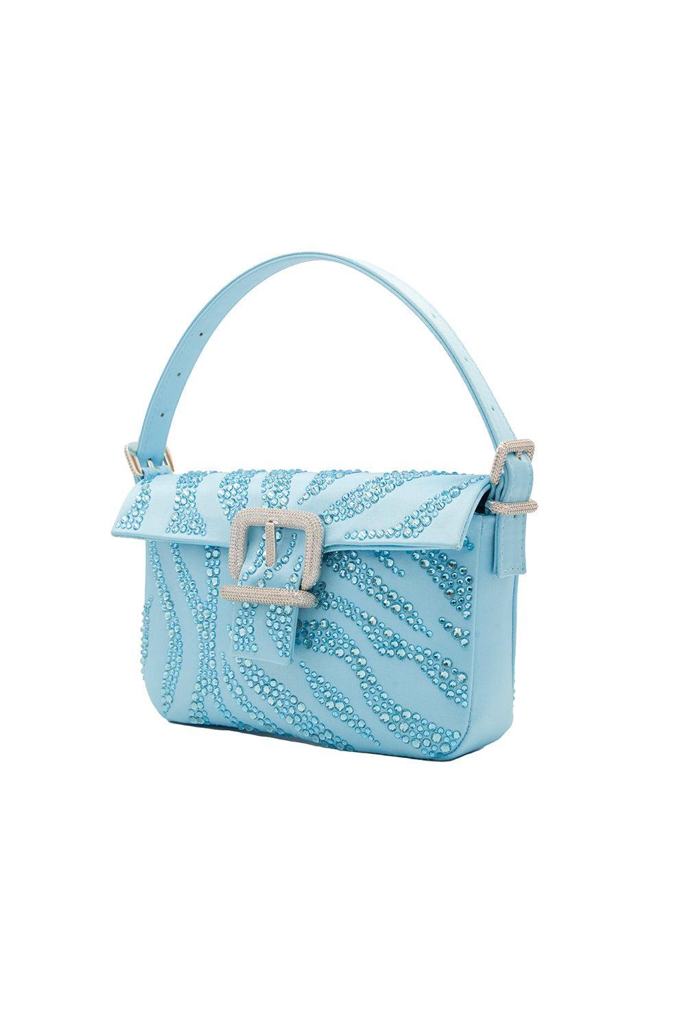 Mini Habibi Bag - Light Blue Aquamarine-LTBLUAQU-O/S-HANDBAGTOP HANDLE-GEDEBE