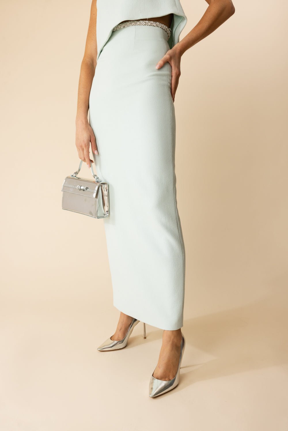 GEDEBE-Sophie Bag - Mirror-MIRRSILV