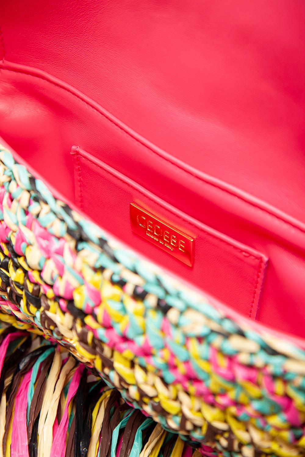 Habibi Fringe Bag - Multicolor-MULTI-O/S-HANDBAGTOP HANDLE-GEDEBE