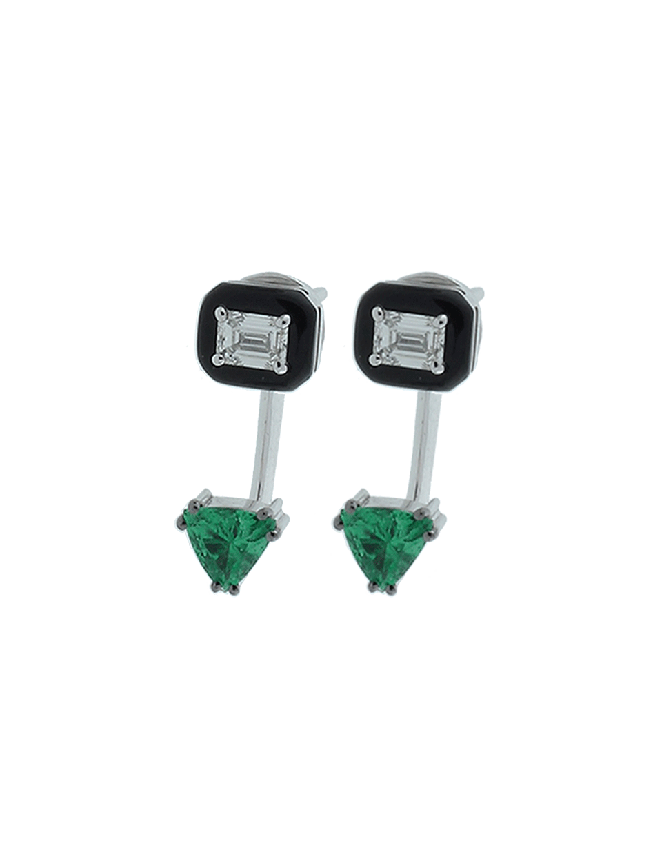 GEMFIELDS X MUSE-Nikos Koulis Oui Earrings-WHITE GOLD