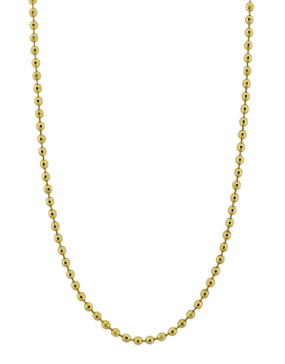 GEMFIELDS X MUSE-Buddha Mama Disco Ball Necklace-YELLOW GOLD