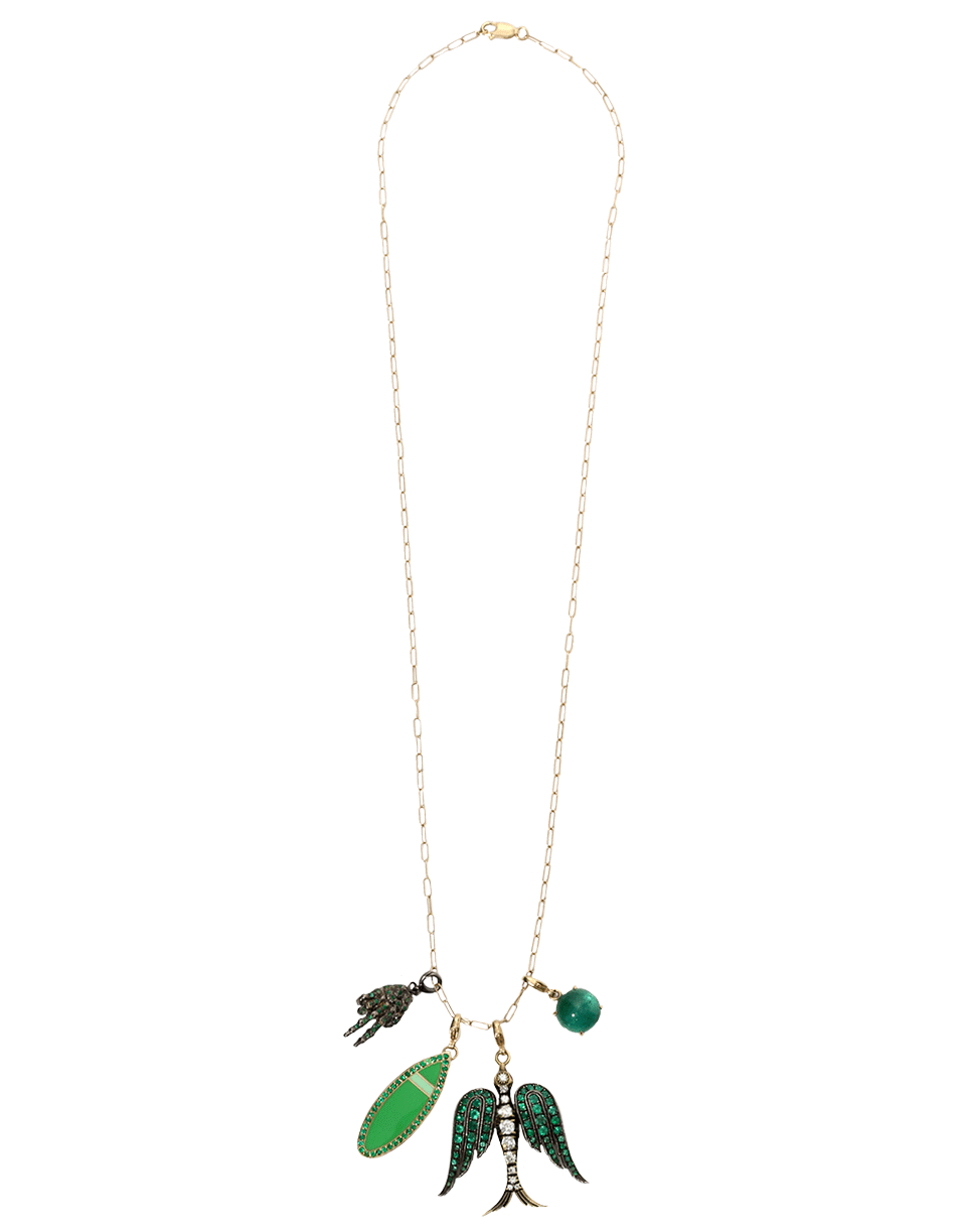 GEMFIELDS X MUSE-Gemfields x Muse Chain Necklace-YELLOW GOLD