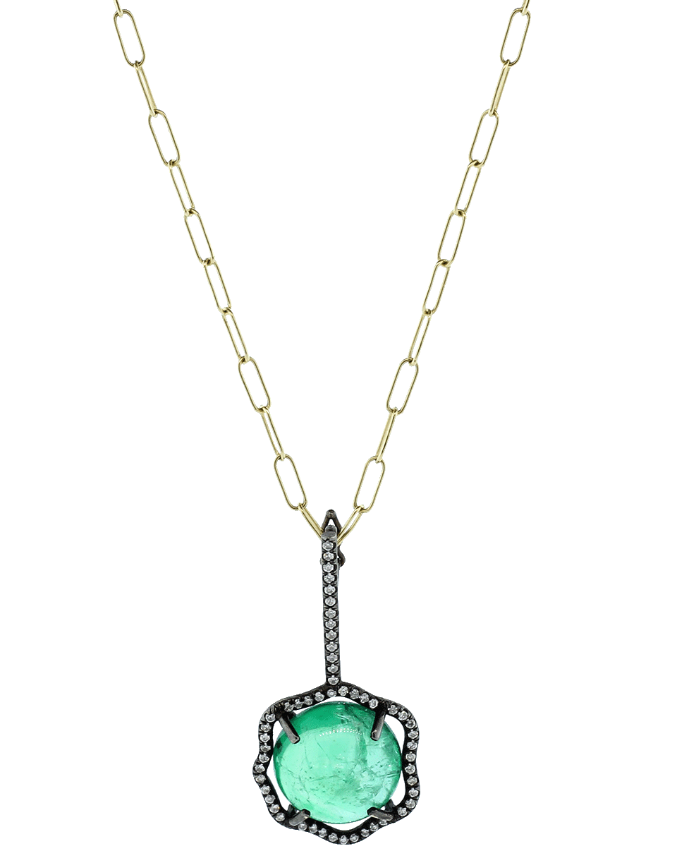 GEMFIELDS X MUSE-Savannah Stranger Equator Charm-BLACK GOLD