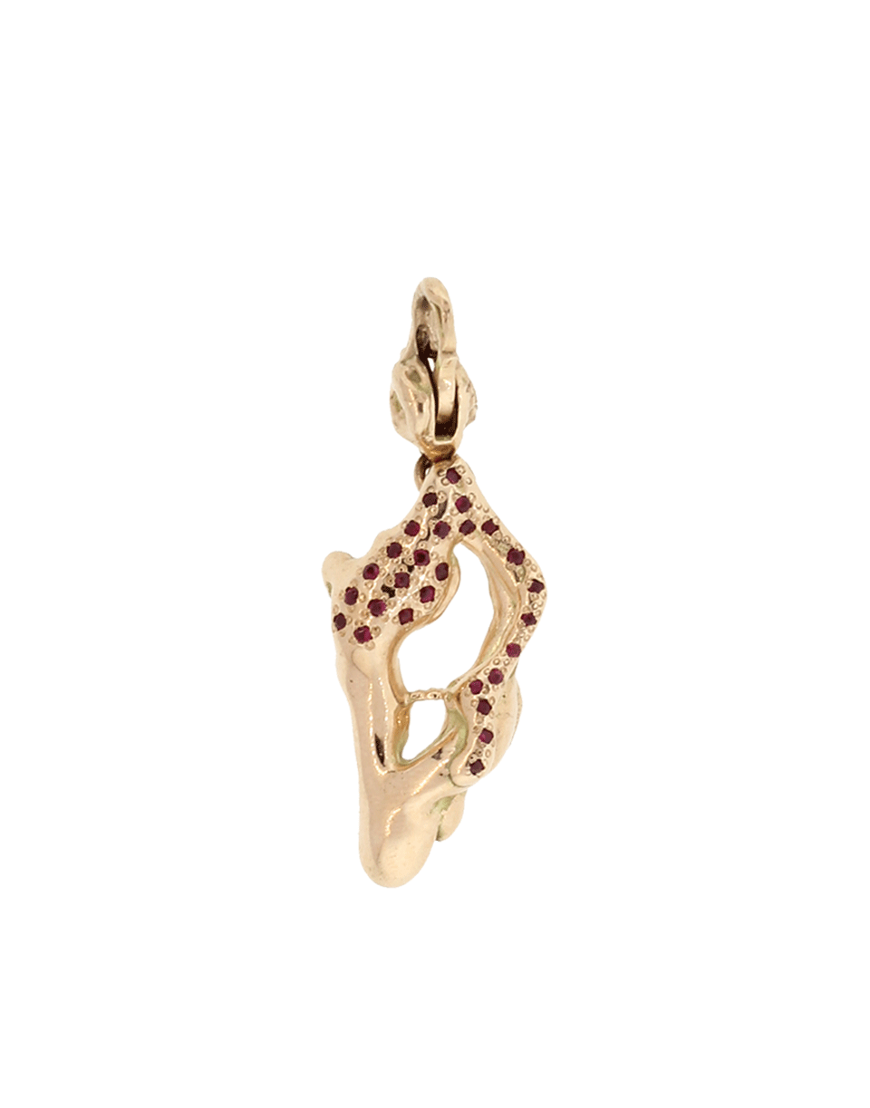 GEMFIELDS X MUSE-Lucifer Vir Honestus Abstract Charm-ROSE GOLD