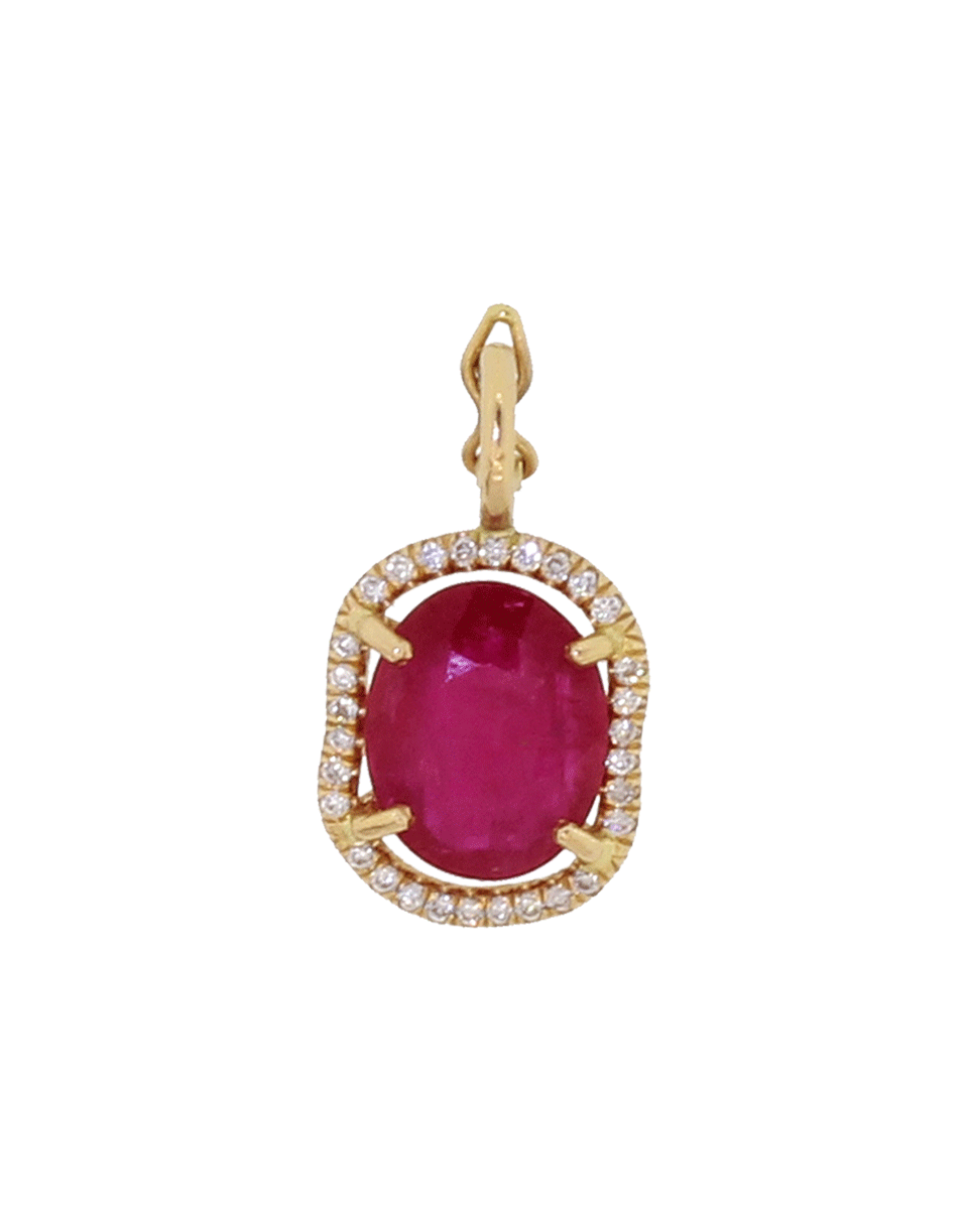 GEMFIELDS X MUSE-Savannah Stranger Equator Charm-ROSE GOLD