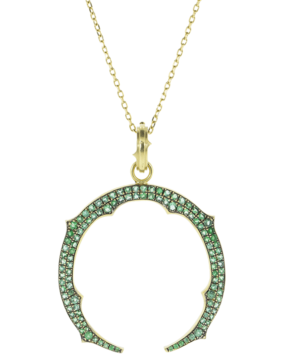 GEMFIELDS X MUSE-Horseshoe Pendant-YELLOW GOLD