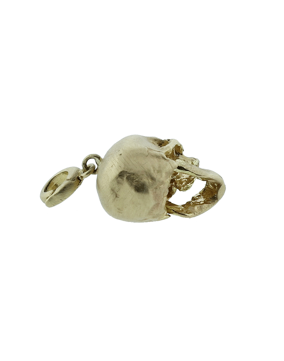 GEMFIELDS X MUSE-Luis Morais Skull Charm-YELLOW GOLD
