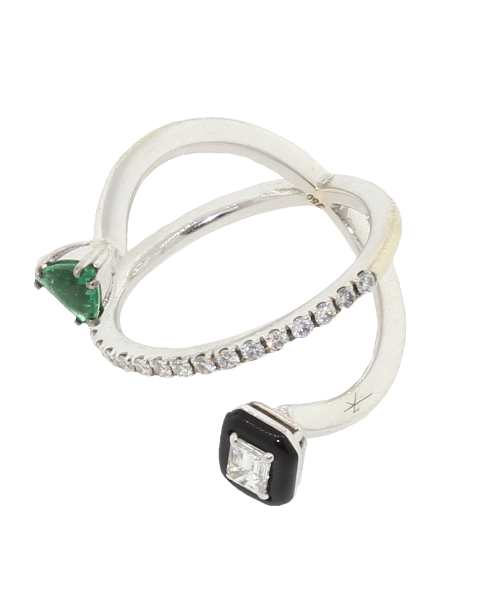 GEMFIELDS X MUSE-Nikos Koulis Oui Ring-WHITE GOLD