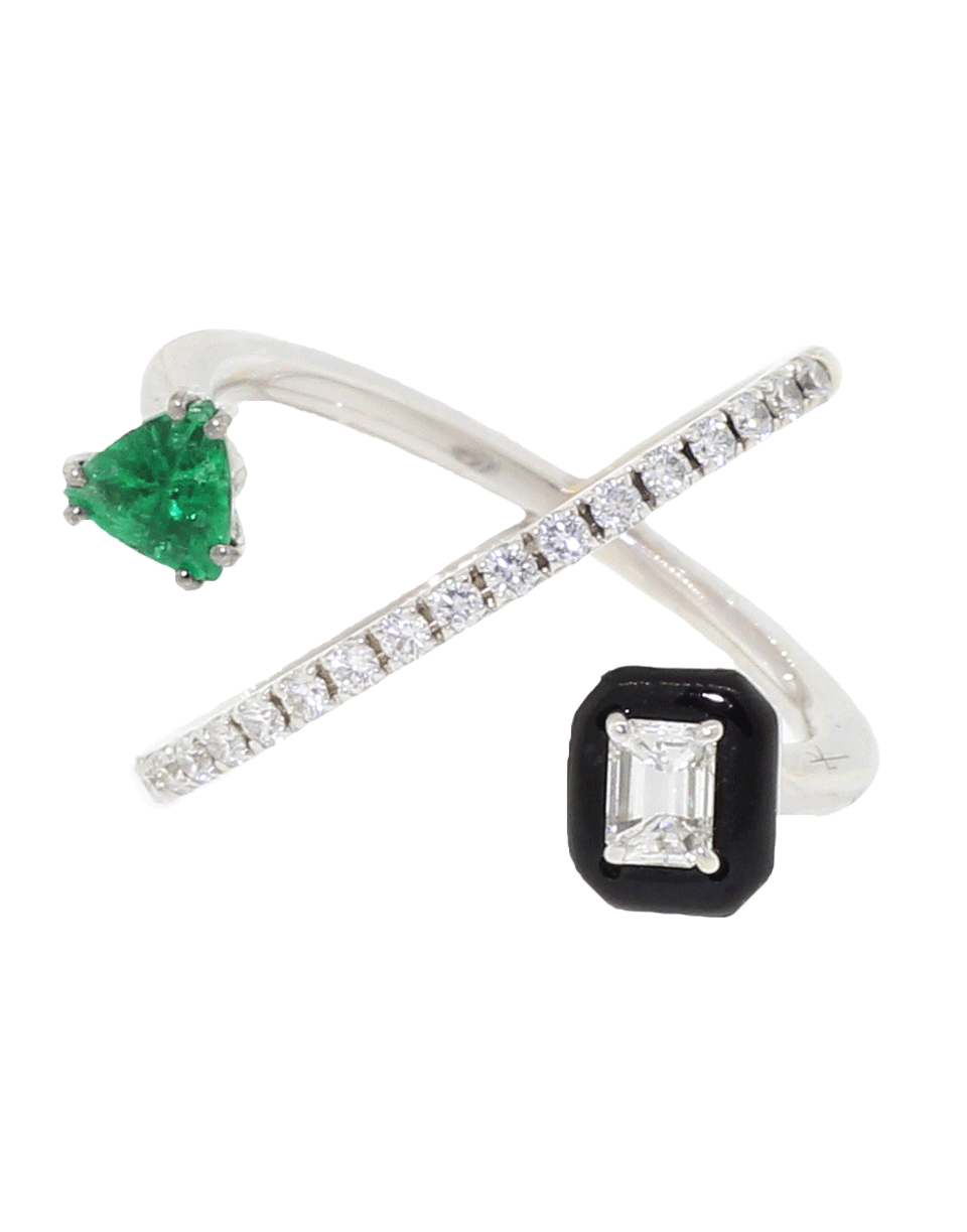 GEMFIELDS X MUSE-Nikos Koulis Oui Ring-WHITE GOLD