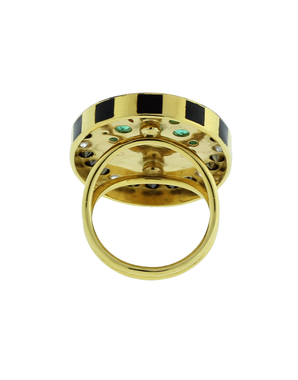 GEMFIELDS X MUSE-Skull Ring-YELLOW GOLD