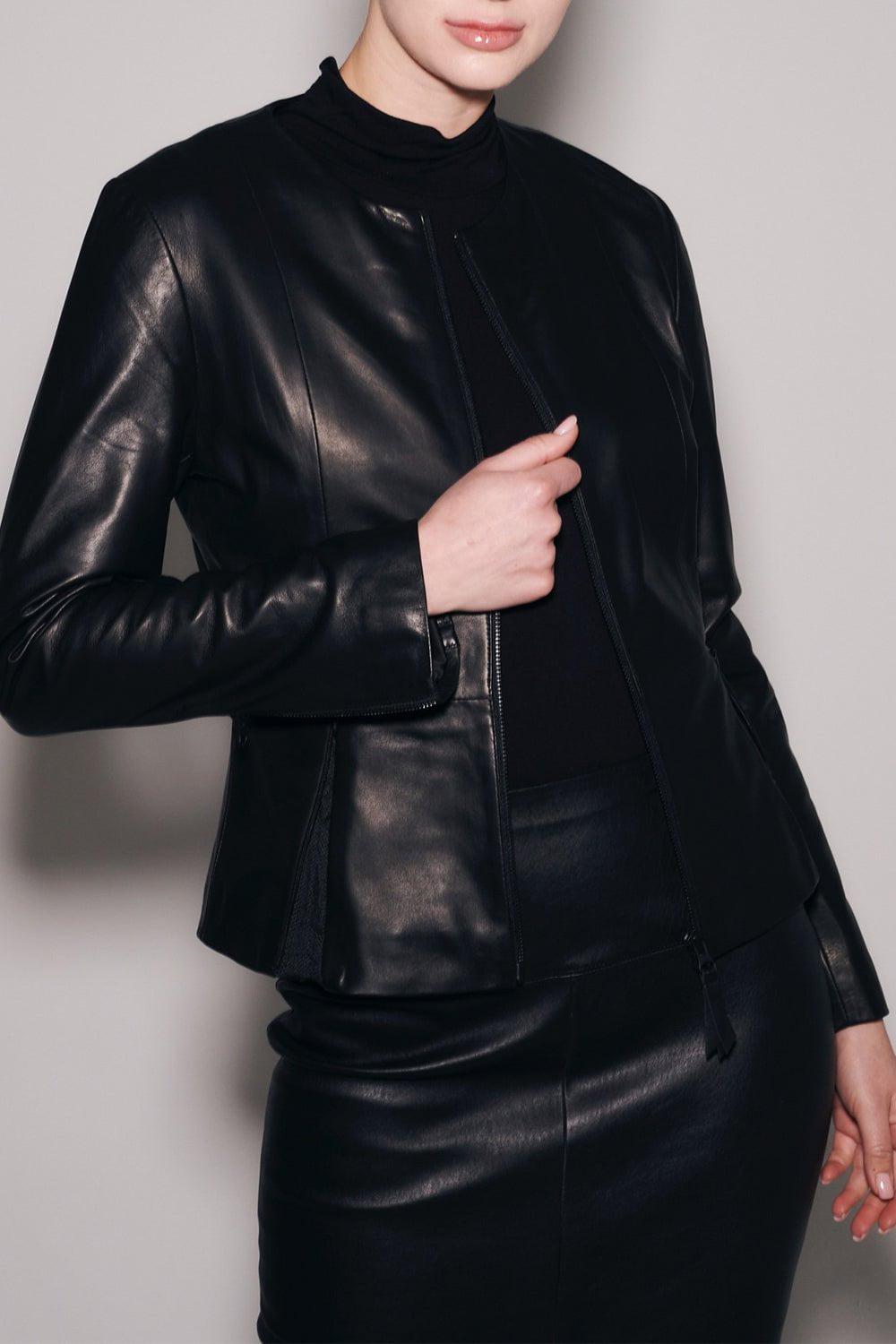 GIACCA LUSSO-Blair Jacket - Black-