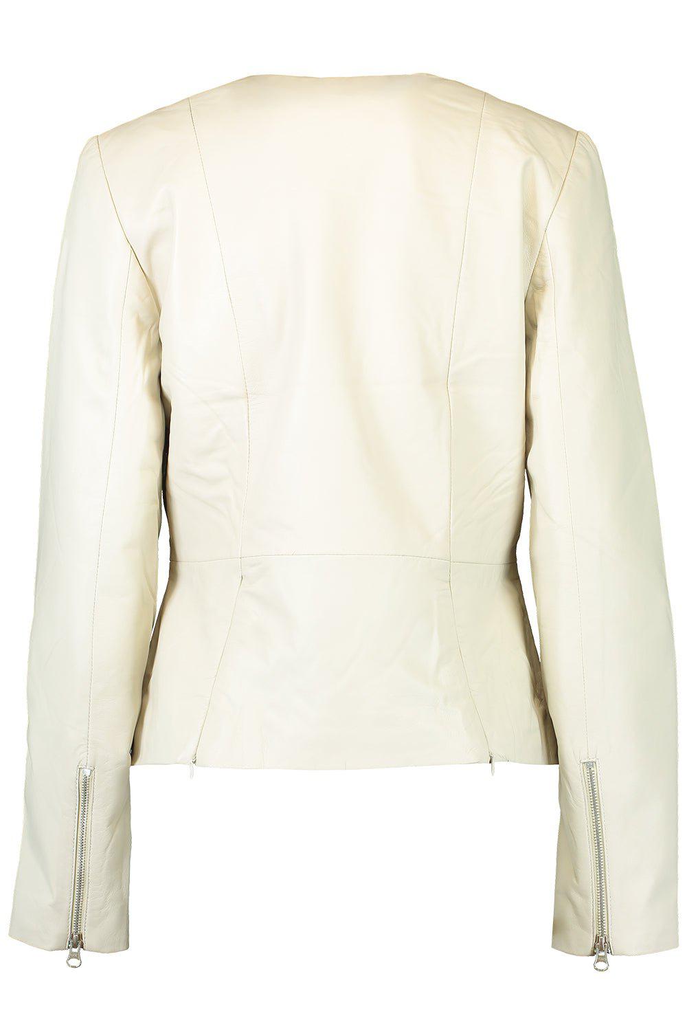 GIACCA LUSSO-Blair Jacket - Off White-