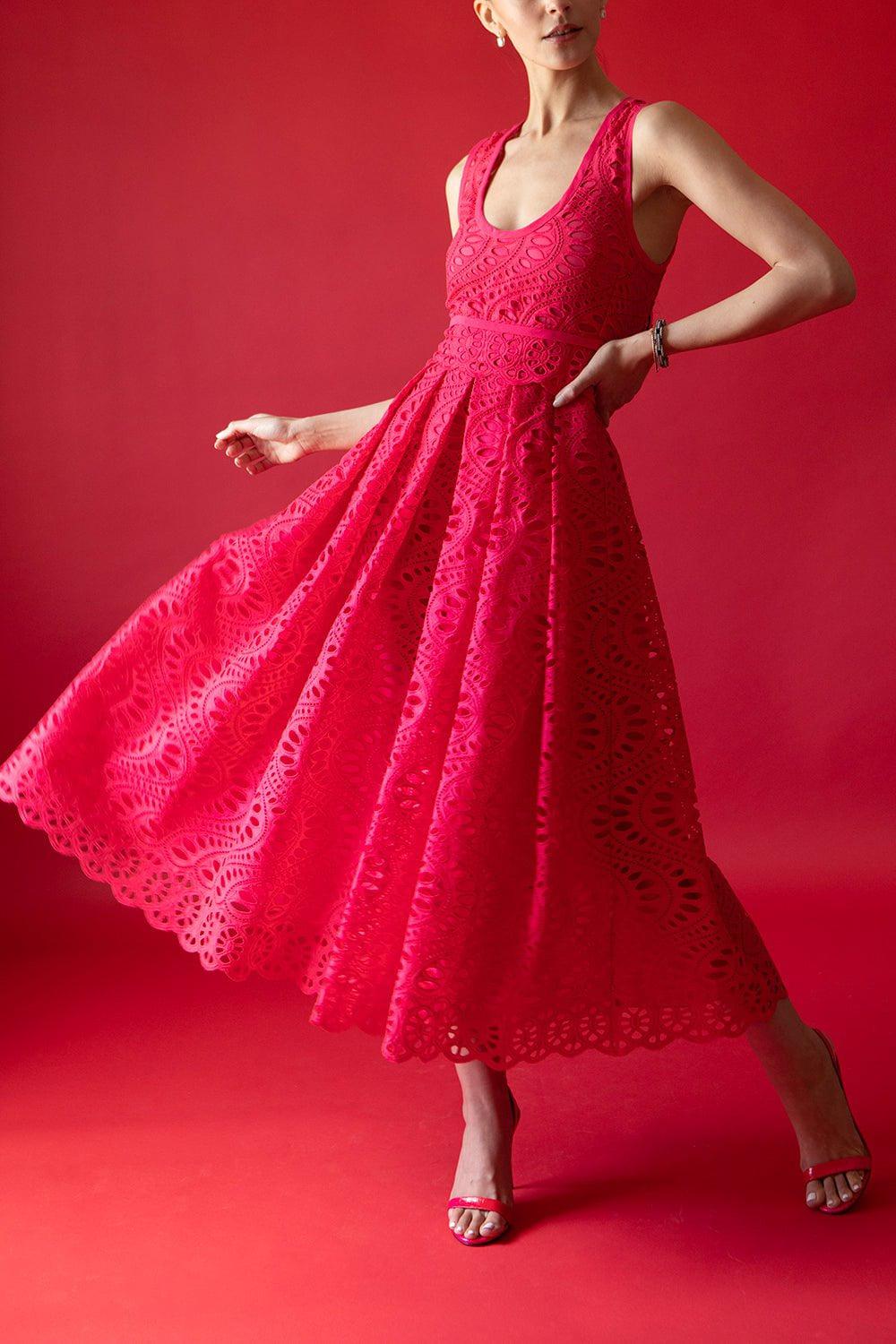 GIAMBATTISTA VALLI-Macrame Dress-
