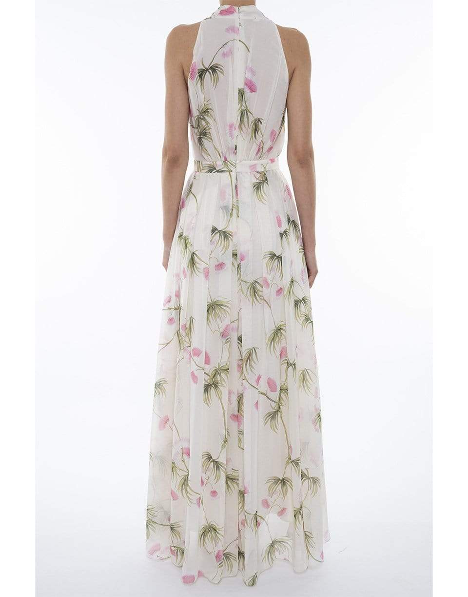 GIAMBATTISTA VALLI-Sleevless Floral Maxi Dress-