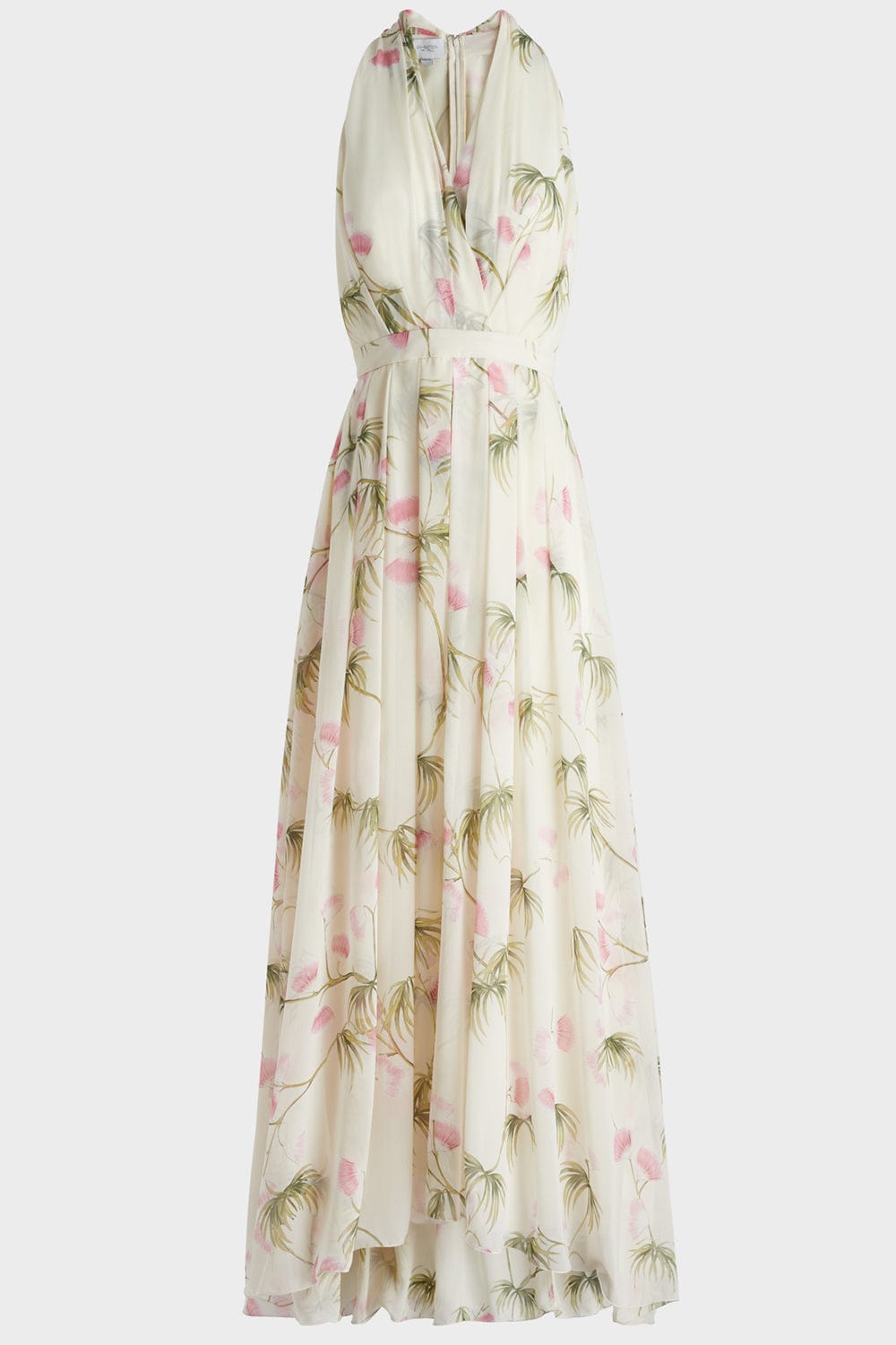 GIAMBATTISTA VALLI-Sleevless Floral Maxi Dress-