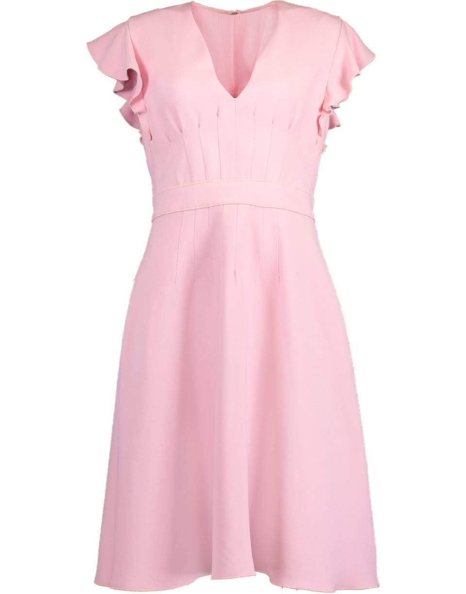GIAMBATTISTA VALLI-Cap Flutter Sleeve Dress-