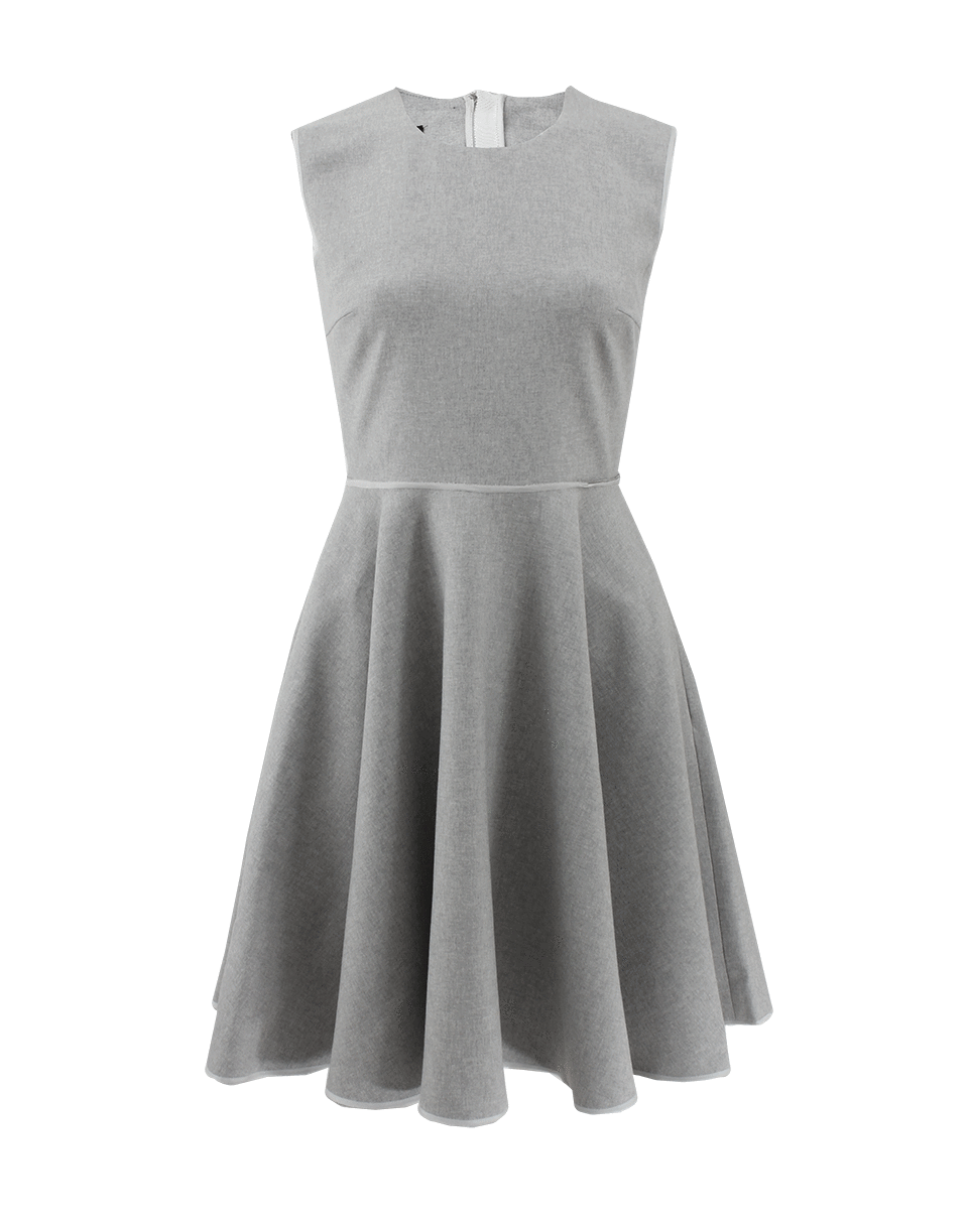 GIAMBATTISTA VALLI-Flare Stretch Flannel Dress-