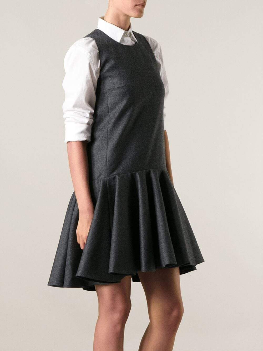 GIAMBATTISTA VALLI-Drop Waist Flare Dress-