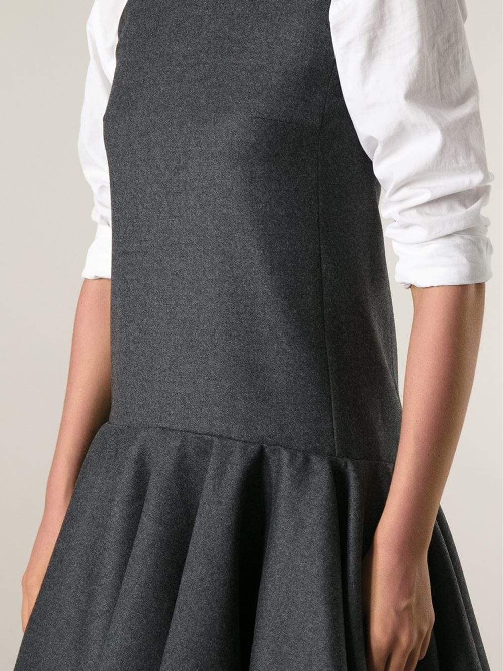 GIAMBATTISTA VALLI-Drop Waist Flare Dress-