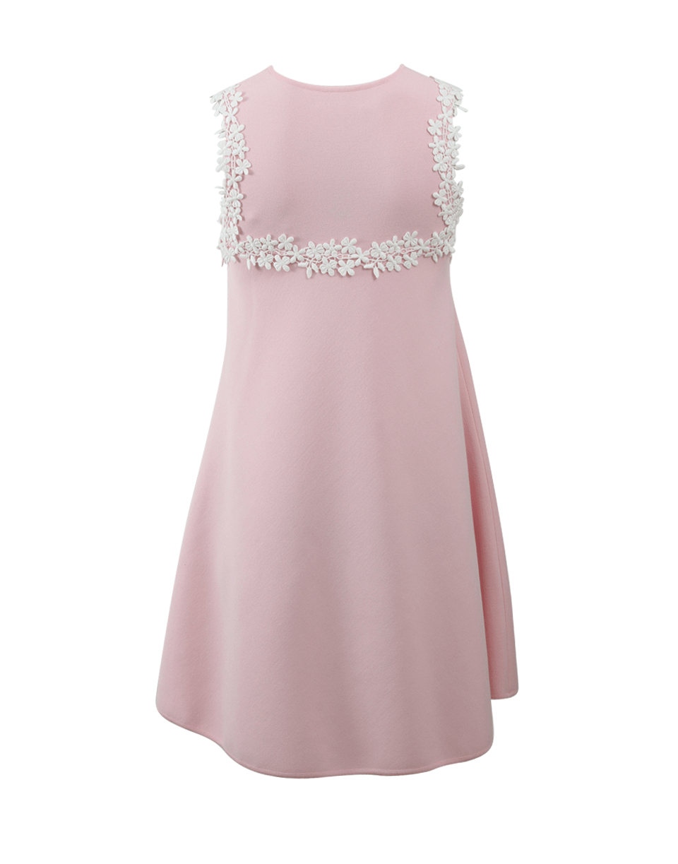 GIAMBATTISTA VALLI-Floral Macrame Swing Dress-