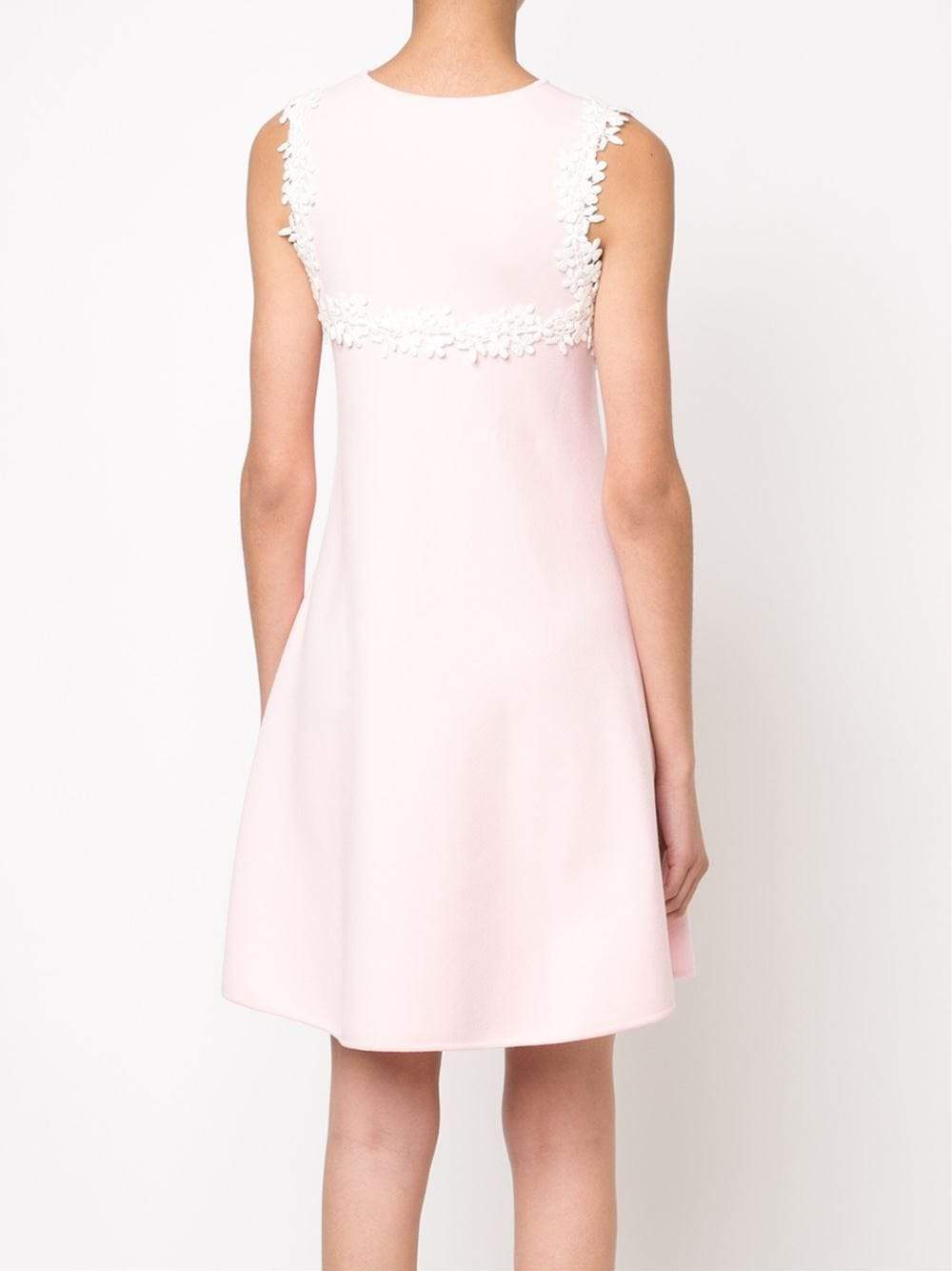 GIAMBATTISTA VALLI-Floral Macrame Swing Dress-