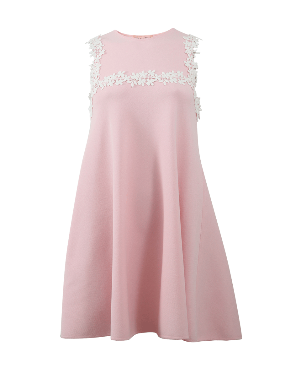 GIAMBATTISTA VALLI-Floral Macrame Swing Dress-