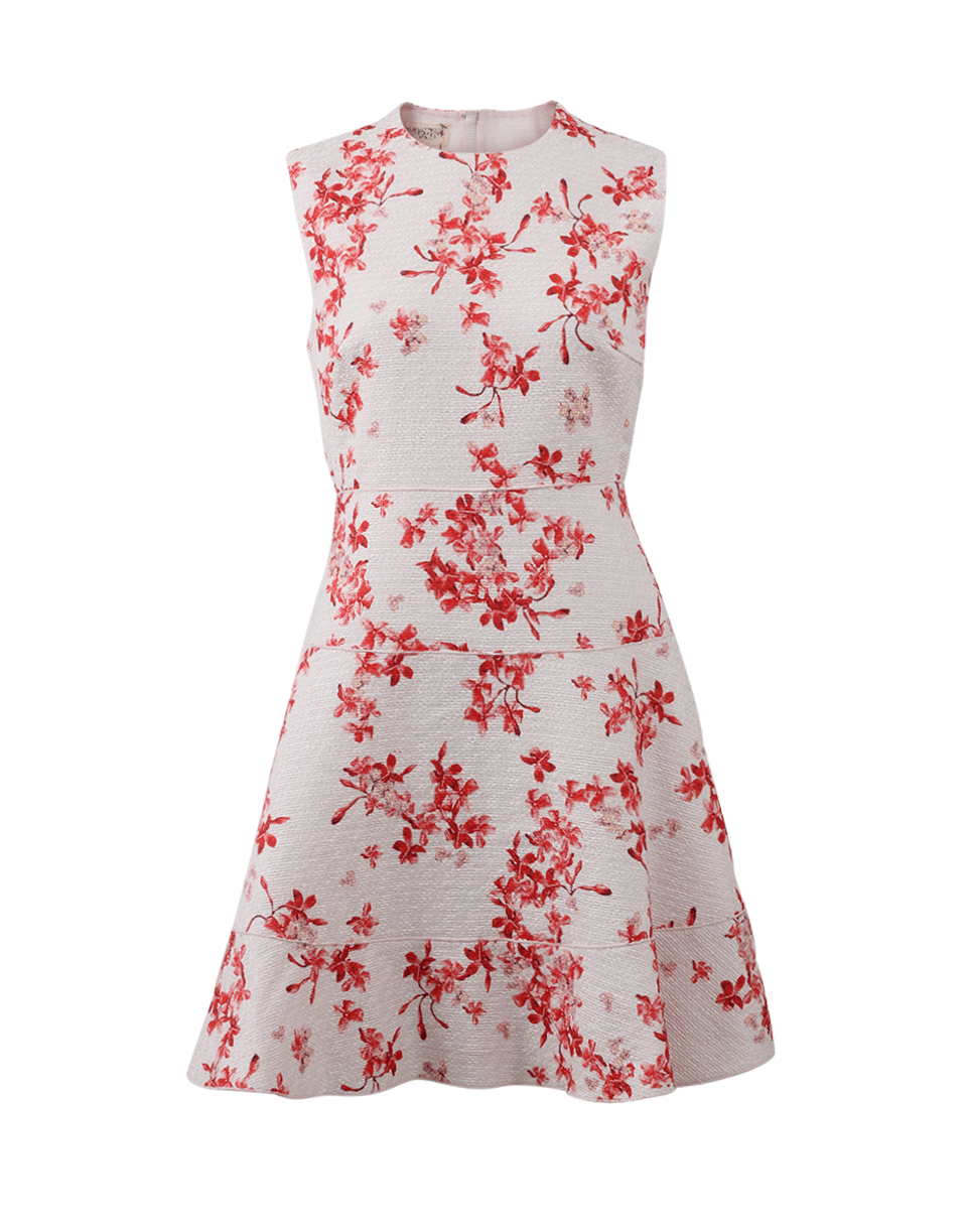 GIAMBATTISTA VALLI-Flowered A-Line Dress-