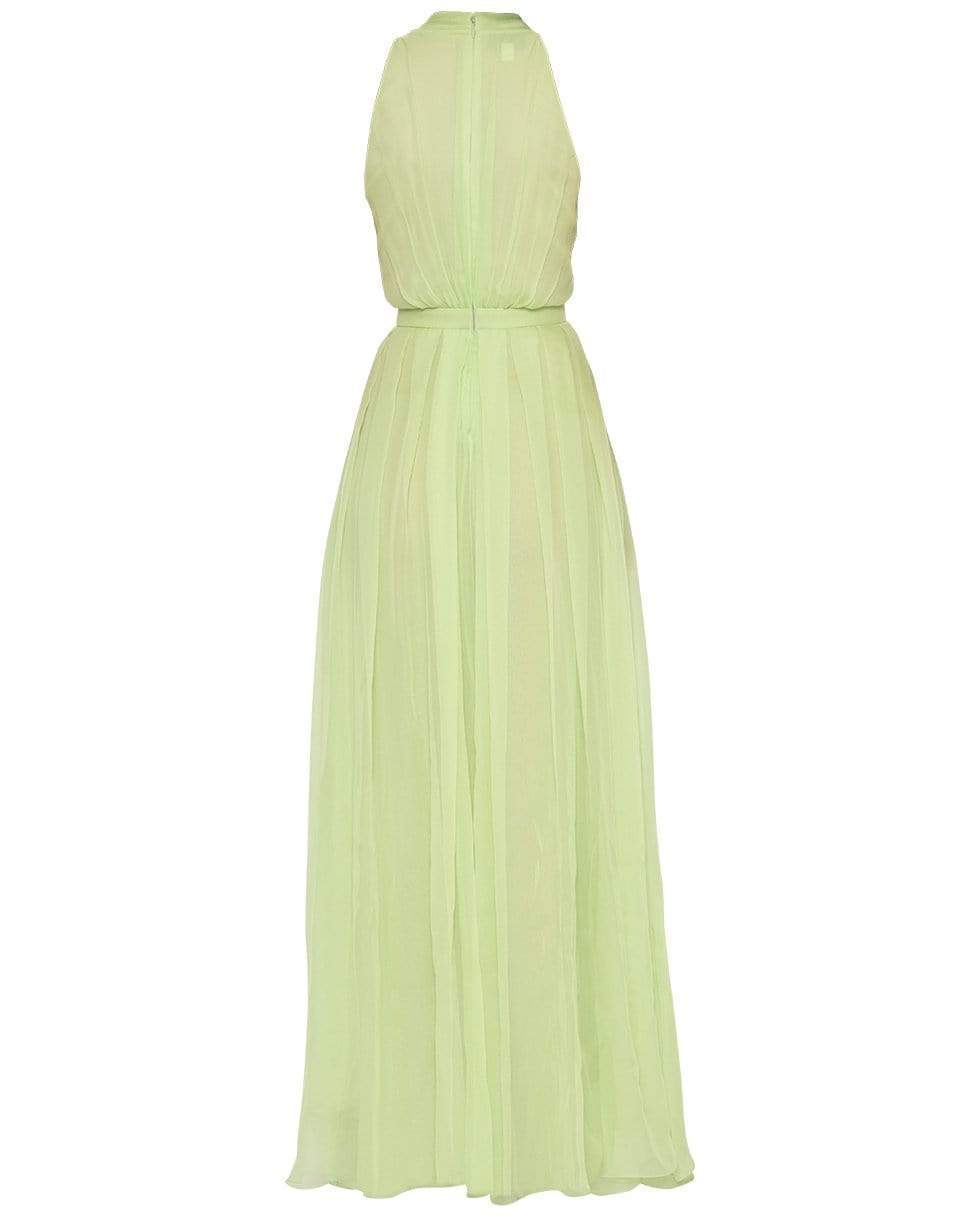 GIAMBATTISTA VALLI-V-Neck Georgette Gown-
