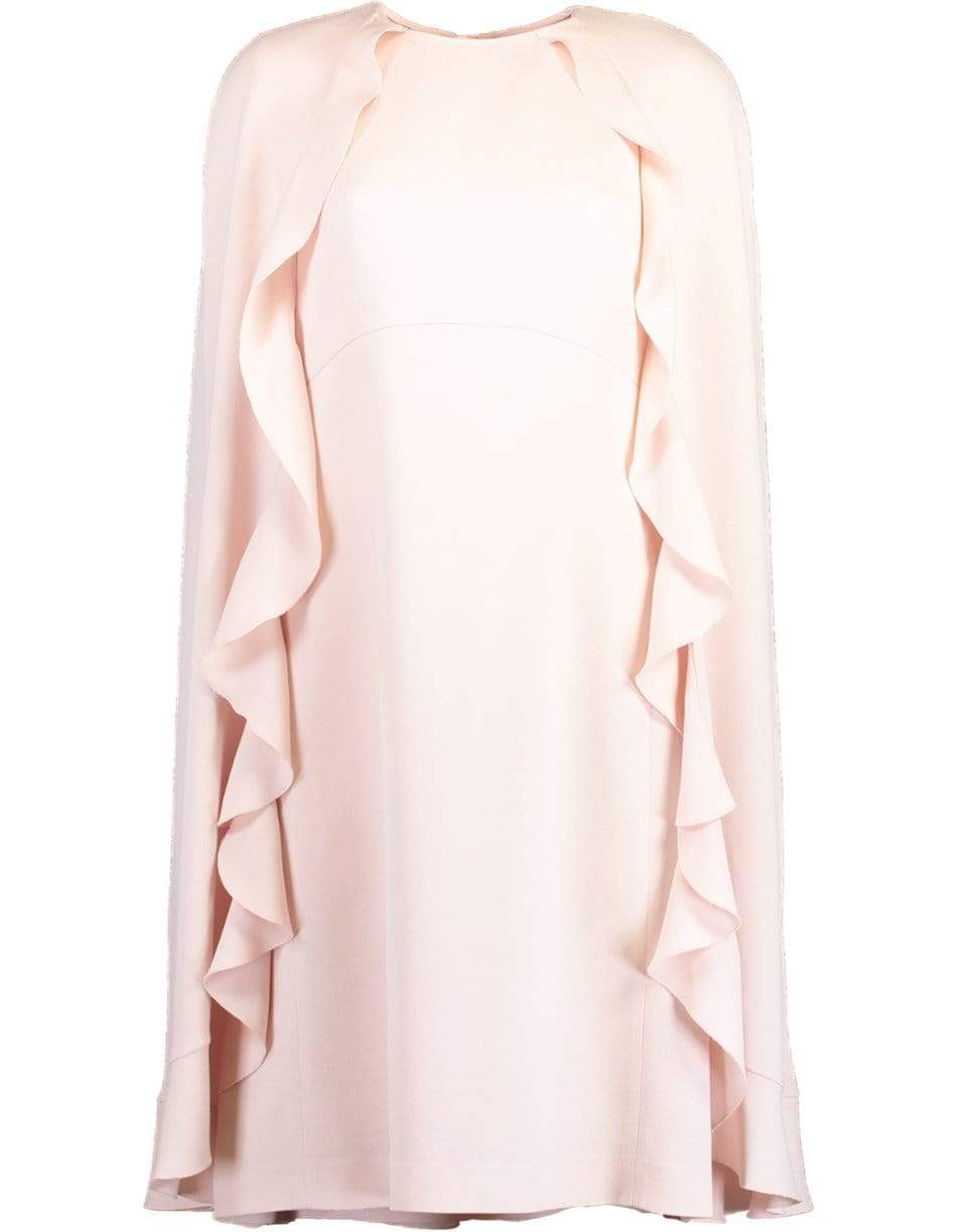 GIAMBATTISTA VALLI-Ruffled Cape Dress-