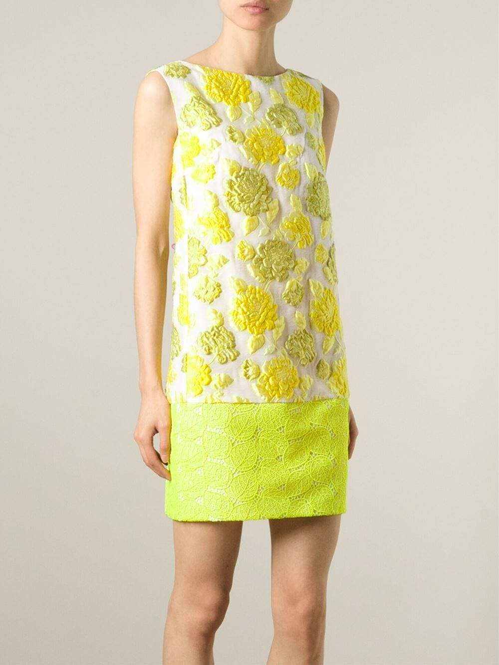 GIAMBATTISTA VALLI-Floral Shift Dress-