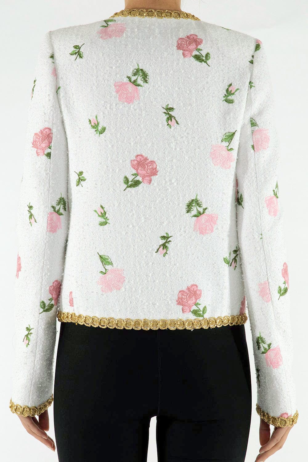 GIAMBATTISTA VALLI-Jacket With Roses-
