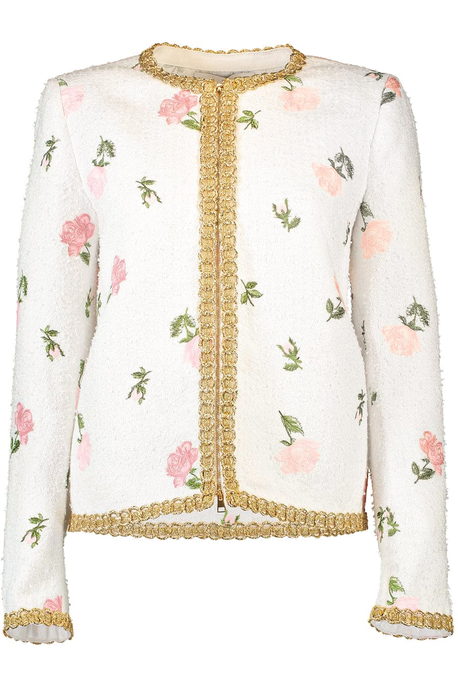 GIAMBATTISTA VALLI-Jacket With Roses-