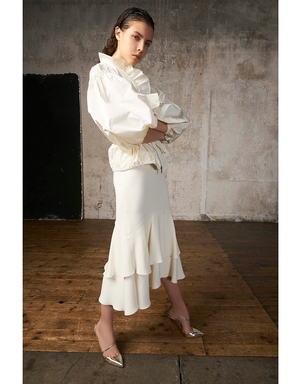 GIAMBATTISTA VALLI-Ruffled Parka-