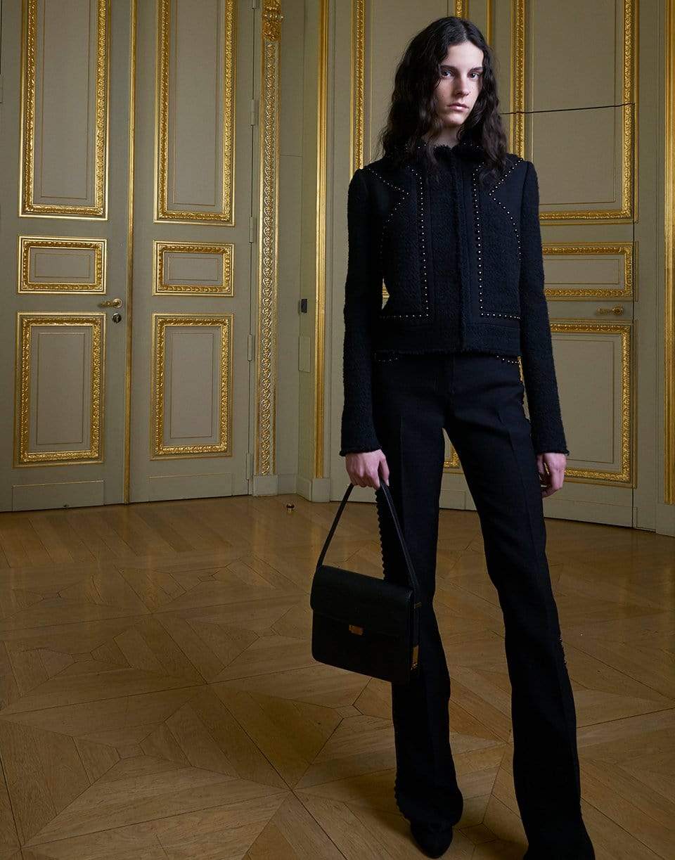 GIAMBATTISTA VALLI-Studded Jacket-BLACK