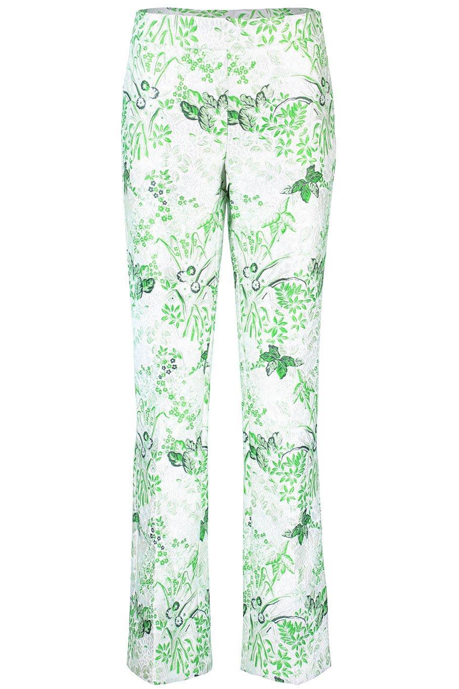 GIAMBATTISTA VALLI-Floral Jacquard Trousers-
