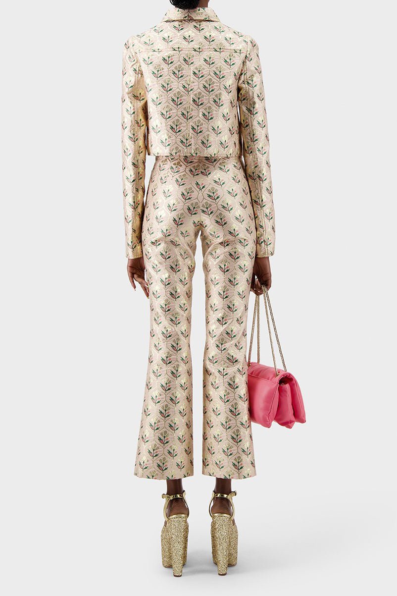 GIAMBATTISTA VALLI-Jacquard Trousers-