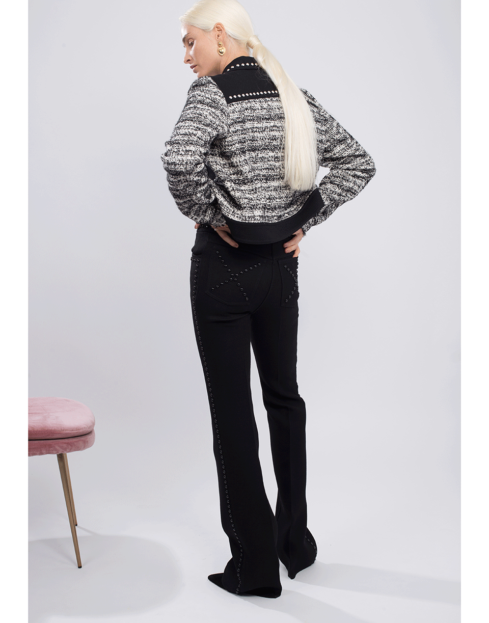 GIAMBATTISTA VALLI-Studded Bootcut Jean-