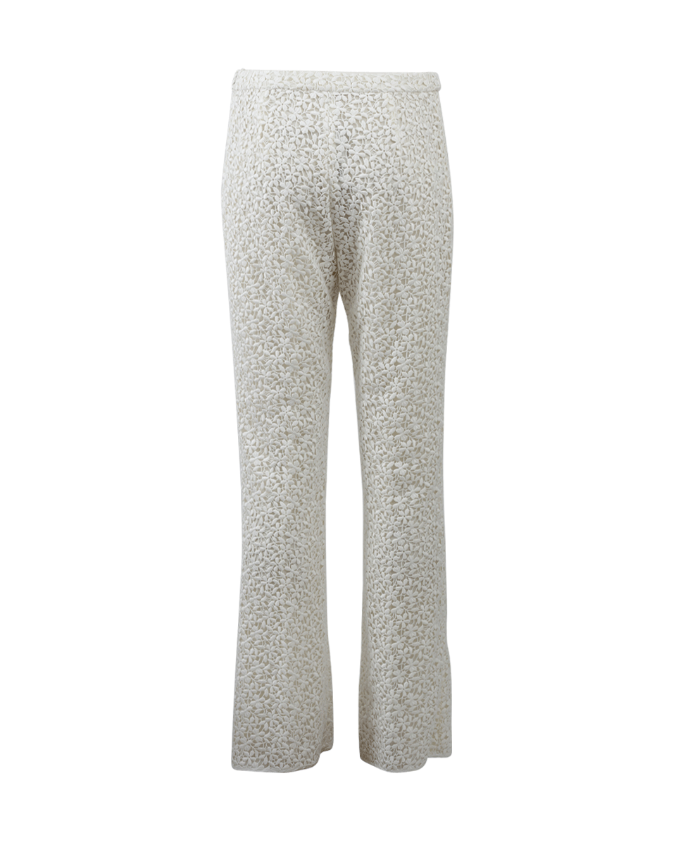GIAMBATTISTA VALLI-Daisy Macrame Lace Pant-