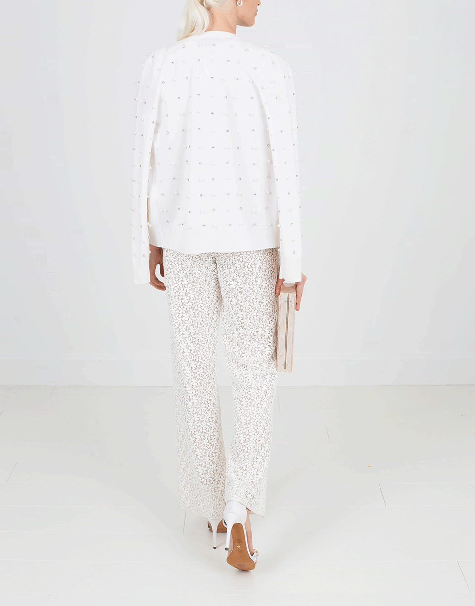 GIAMBATTISTA VALLI-Daisy Macrame Lace Pant-