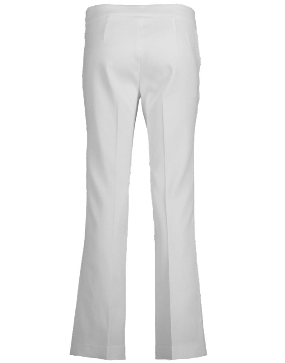 GIAMBATTISTA VALLI-Ivory Side Zip Trousers-