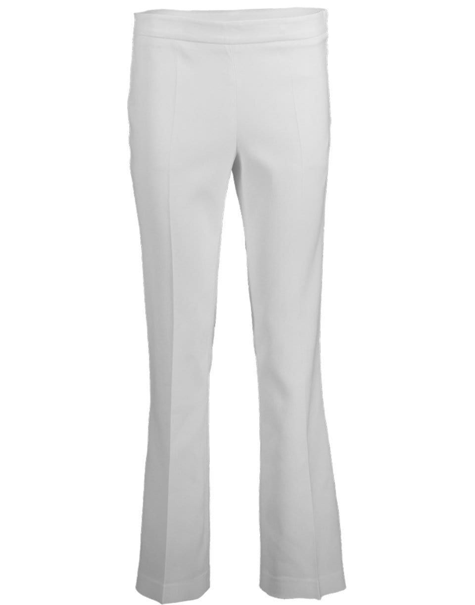 GIAMBATTISTA VALLI-Ivory Side Zip Trousers-