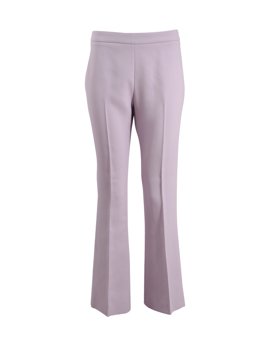GIAMBATTISTA VALLI-Flare Side Zip Pant-LILAC