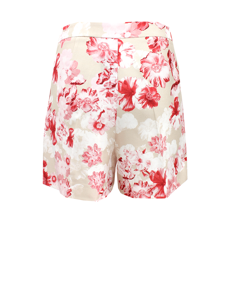 GIAMBATTISTA VALLI-Pleat Front Floral Short-