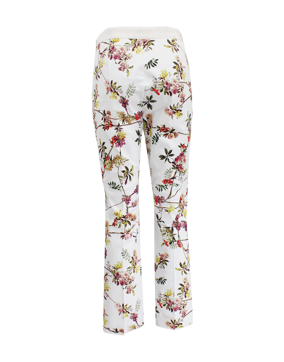 GIAMBATTISTA VALLI-High Waist Floral Pant-