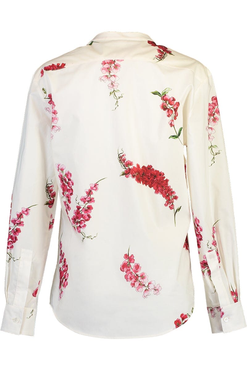 GIAMBATTISTA VALLI-Long Sleeve Floral Blouse-