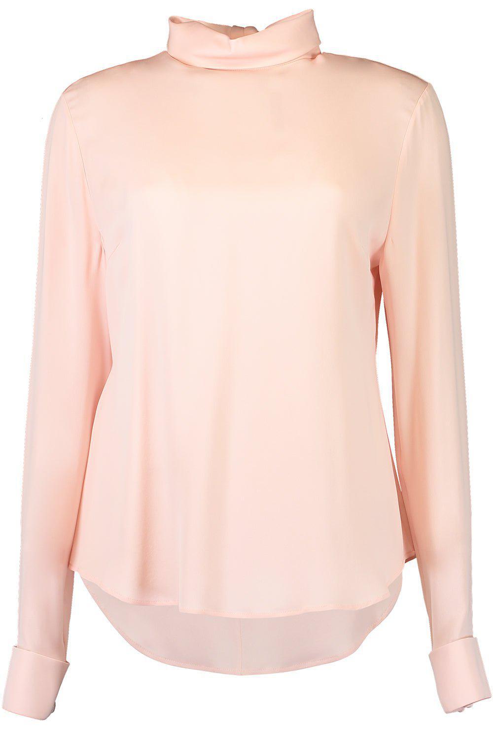 Mock Neck Blouse